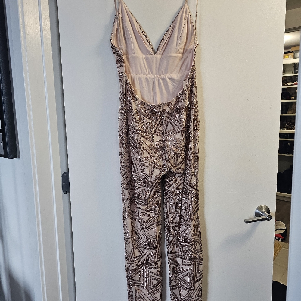 Sequin Jumpsuit - image 3